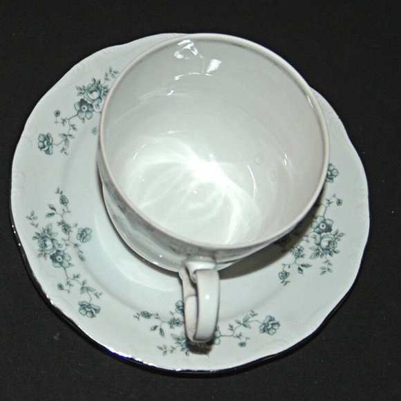 German Johann Haviland Bavaria Germany 2 Cups 2 Saucers EUC - Picture 6 of 9